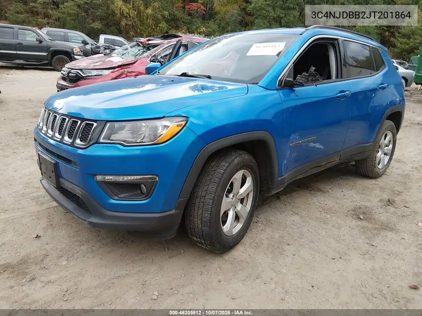 2018 JEEP COMPASS VIN 3C4NJDBB2JT201864 — фото 2