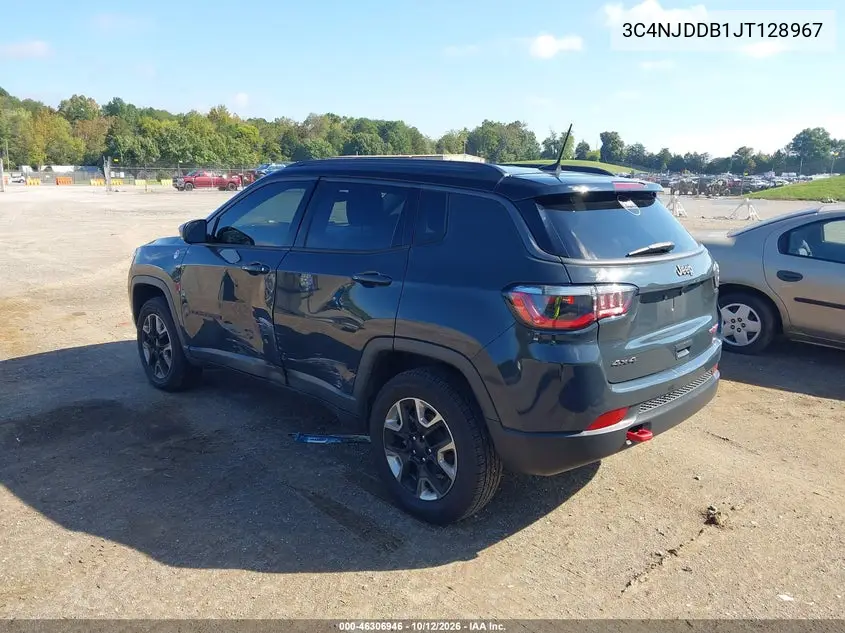 2018 JEEP COMPASS VIN 3C4NJDDB1JT128967 — фото 3