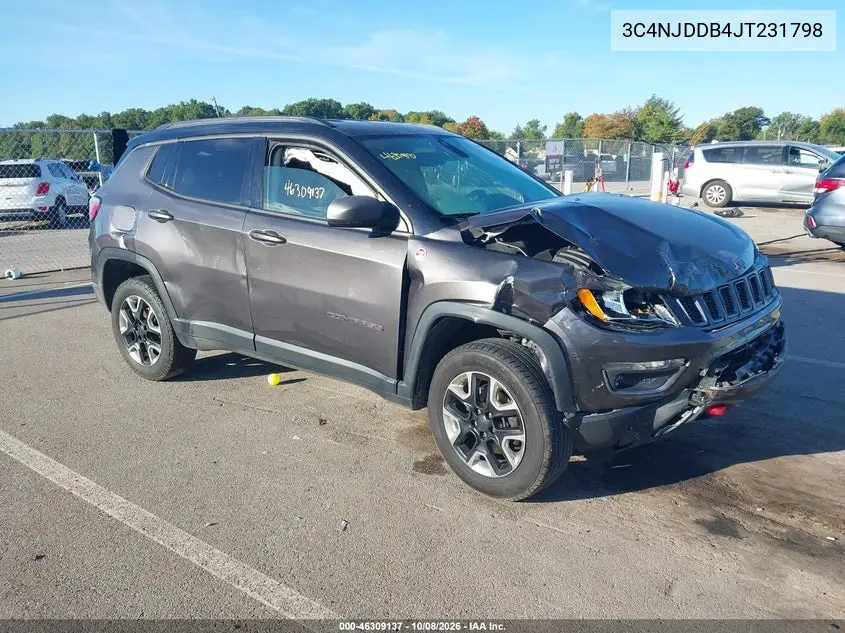 JEEP COMPASS 2018, VIN 3C4NJDDB4JT231798