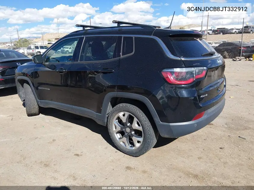 2018 JEEP COMPASS VIN 3C4NJDCB8JT332912 — фото 3