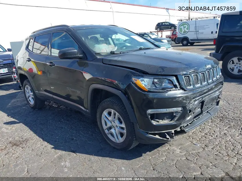 JEEP COMPASS 2018, VIN 3C4NJDAB4JT457859