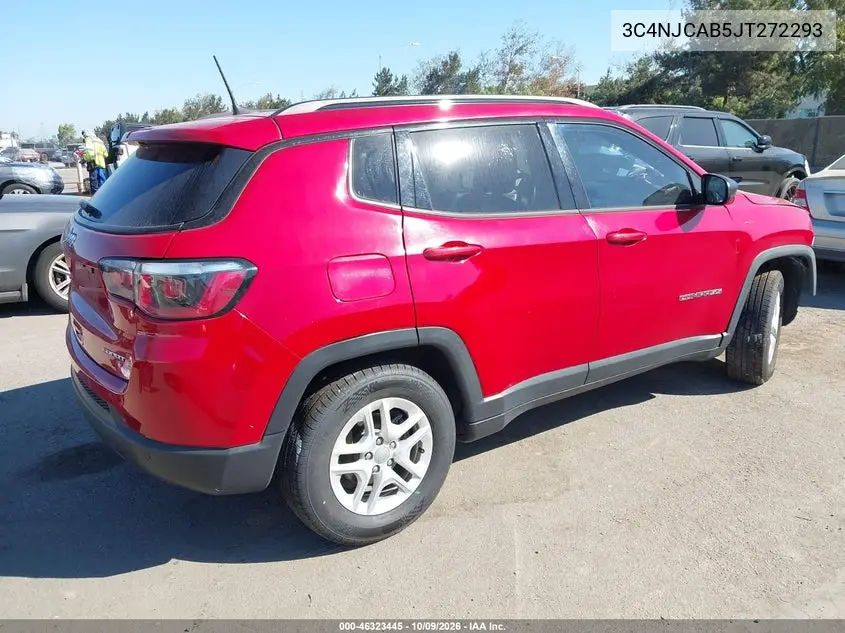 2018 JEEP COMPASS VIN 3C4NJCAB5JT272293 — фото 4