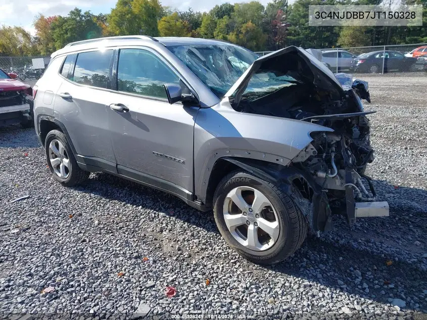 JEEP COMPASS 2018, VIN 3C4NJDBB7JT150328