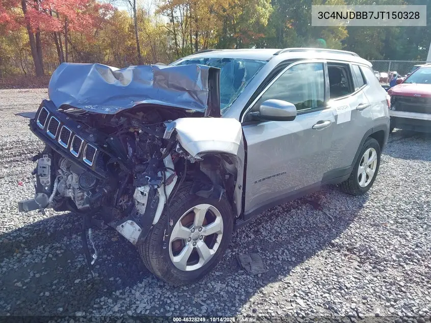 2018 JEEP COMPASS VIN 3C4NJDBB7JT150328 — фото 2