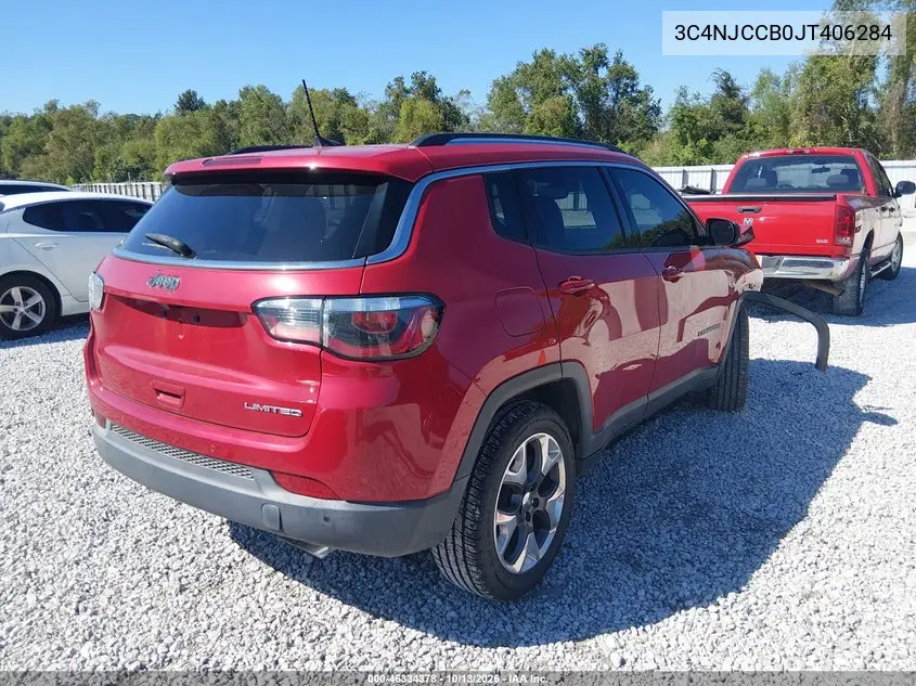 2018 JEEP COMPASS VIN 3C4NJCCB0JT406284 — фото 4
