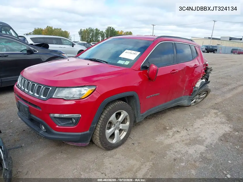2018 JEEP COMPASS VIN 3C4NJDBBXJT324134 — фото 2
