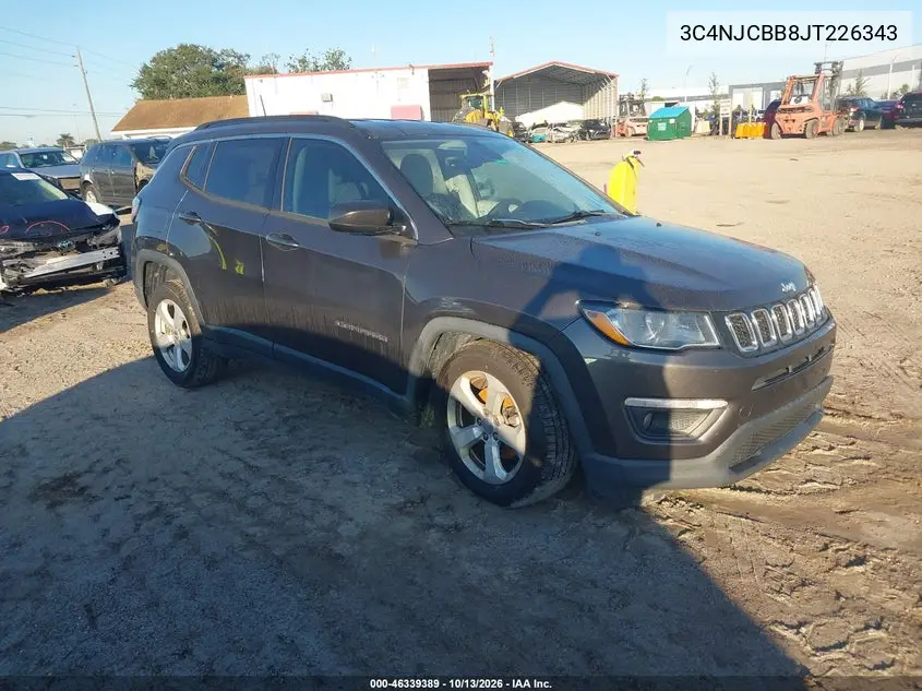 JEEP COMPASS 2018, VIN 3C4NJCBB8JT226343