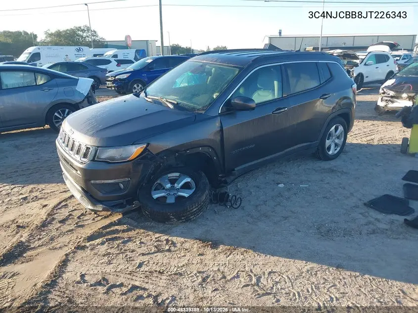 2018 JEEP COMPASS VIN 3C4NJCBB8JT226343 — фото 2