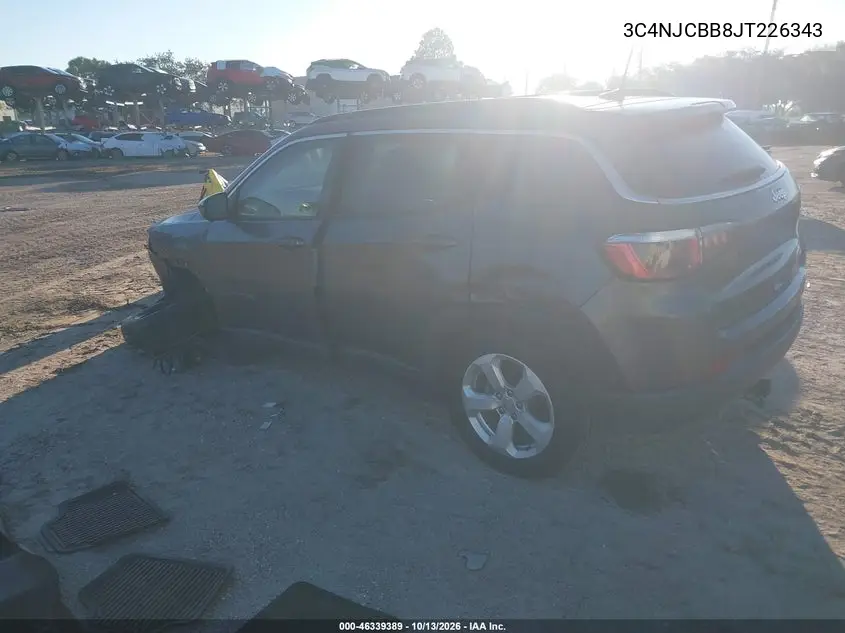 2018 JEEP COMPASS VIN 3C4NJCBB8JT226343 — фото 3