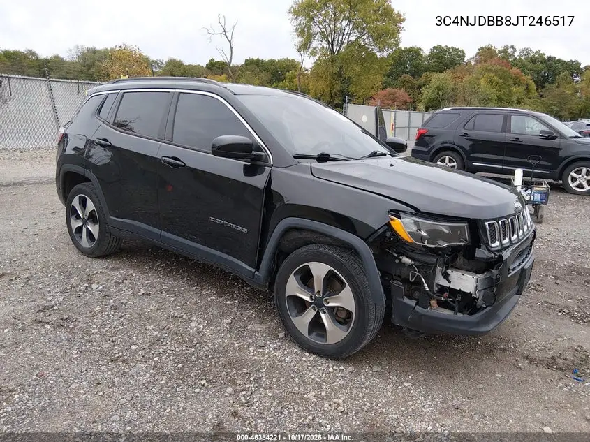 JEEP COMPASS 2018, VIN 3C4NJDBB8JT246517