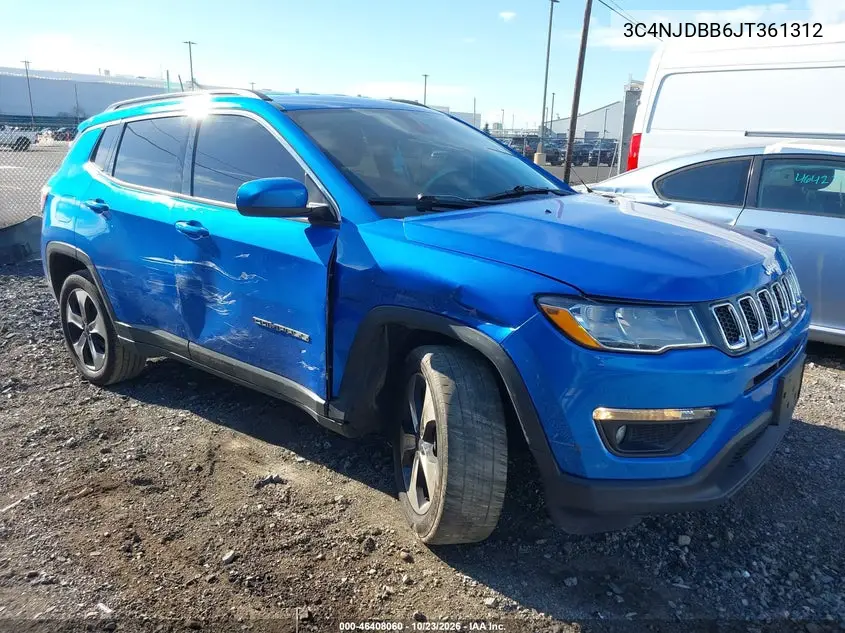 JEEP COMPASS 2018, VIN 3C4NJDBB6JT361312