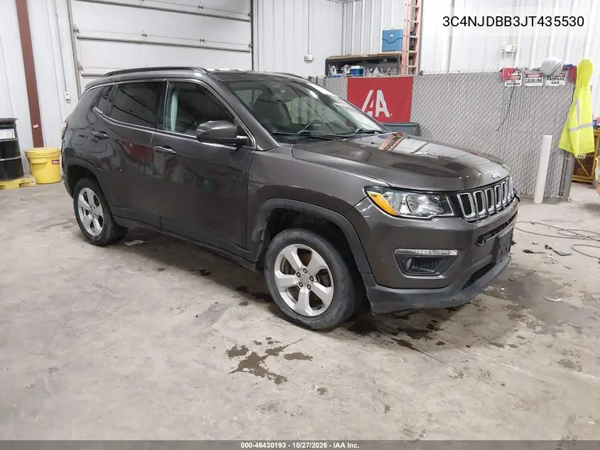 JEEP COMPASS 2018, VIN 3C4NJDBB3JT435530