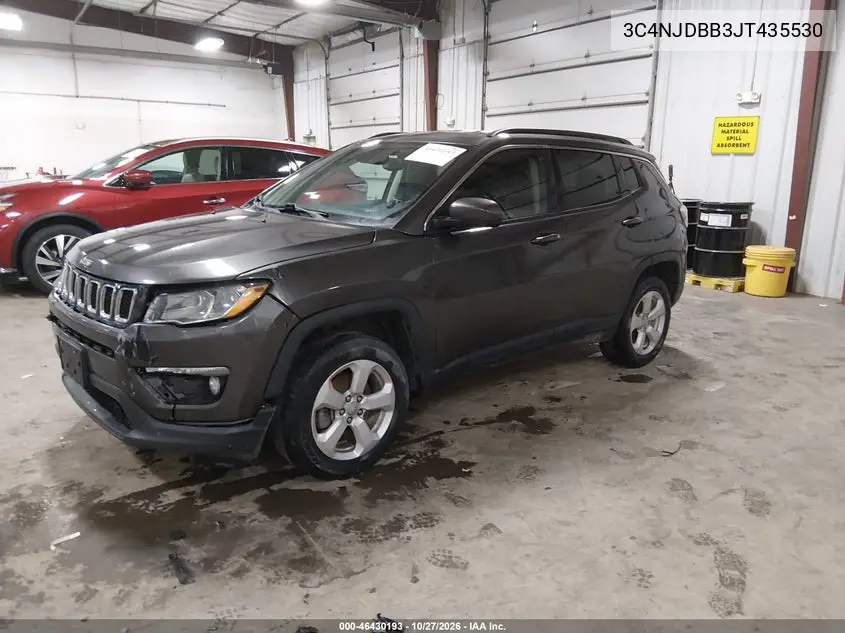 2018 JEEP COMPASS VIN 3C4NJDBB3JT435530 — фото 2