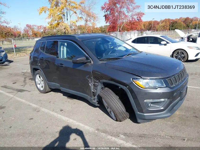 JEEP COMPASS 2018, VIN 3C4NJDBB1JT238369