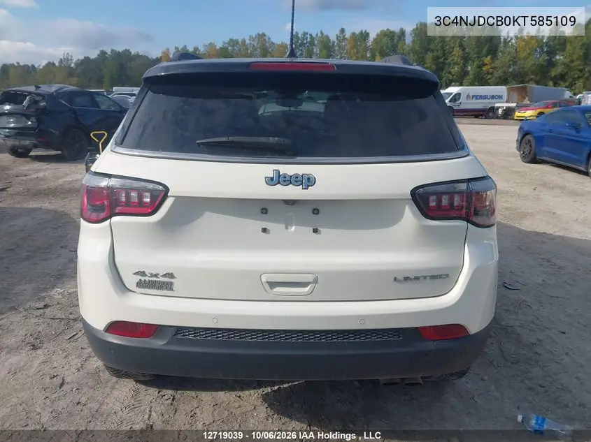 2019 JEEP COMPASS VIN 3C4NJDCB0KT585109 — фото 16