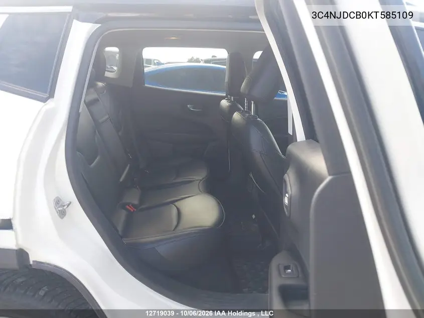2019 JEEP COMPASS VIN 3C4NJDCB0KT585109 — фото 8