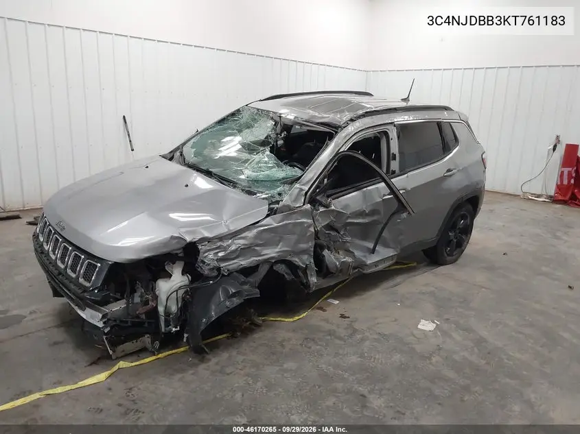 2019 JEEP COMPASS VIN 3C4NJDBB3KT761183 — фото 2