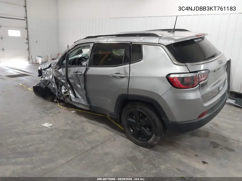2019 JEEP COMPASS VIN 3C4NJDBB3KT761183 — фото 3