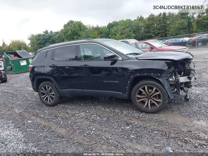 2019 JEEP COMPASS VIN 3C4NJDCB8KT818167 — фото 13