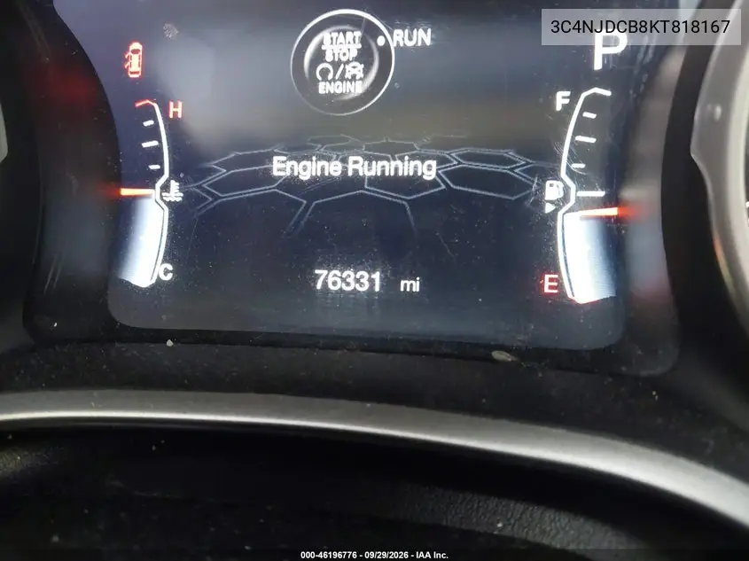 2019 JEEP COMPASS VIN 3C4NJDCB8KT818167 — фото 15