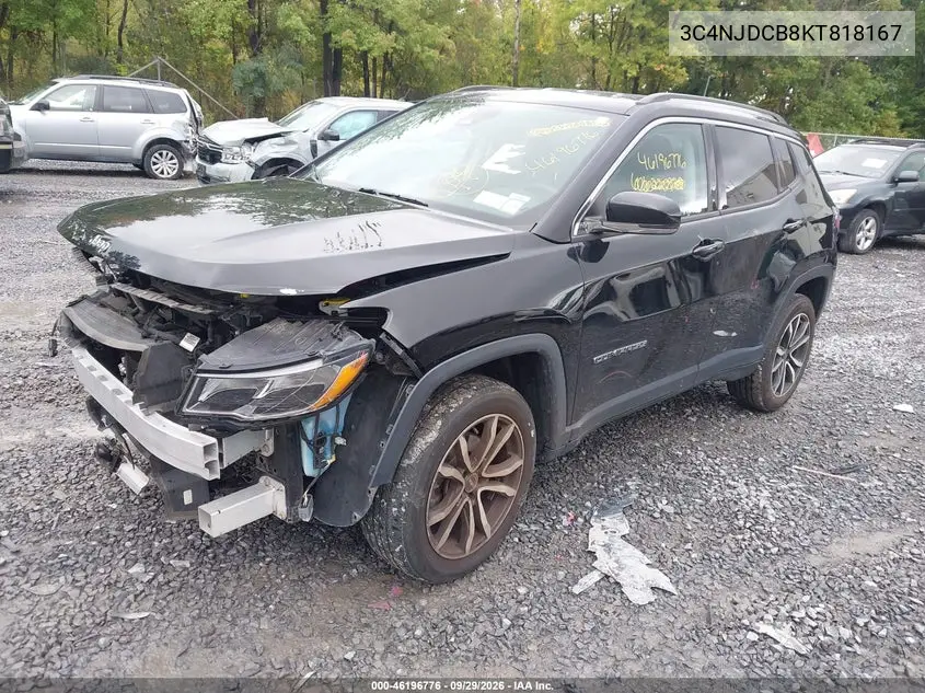 2019 JEEP COMPASS VIN 3C4NJDCB8KT818167 — фото 2