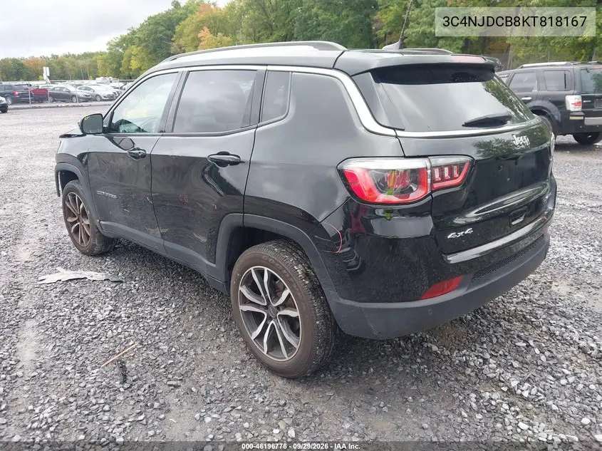2019 JEEP COMPASS VIN 3C4NJDCB8KT818167 — фото 3
