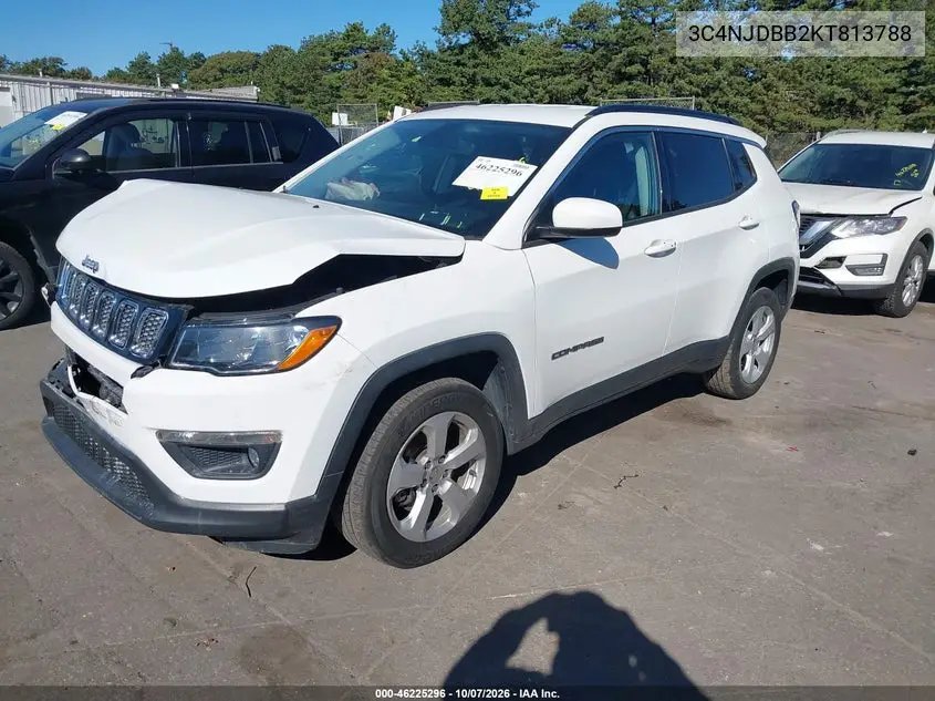 2019 JEEP COMPASS VIN 3C4NJDBB2KT813788 — фото 2