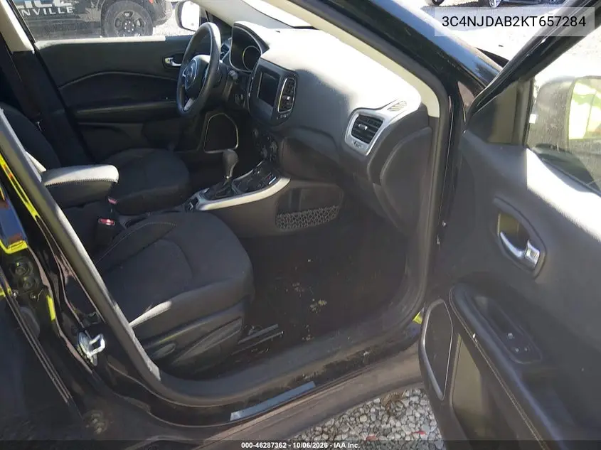 2019 JEEP COMPASS VIN 3C4NJDAB2KT657284 — фото 5