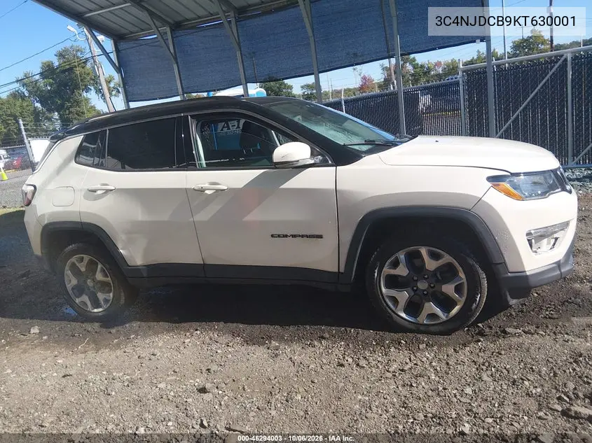 2019 JEEP COMPASS VIN 3C4NJDCB9KT630001 — фото 13