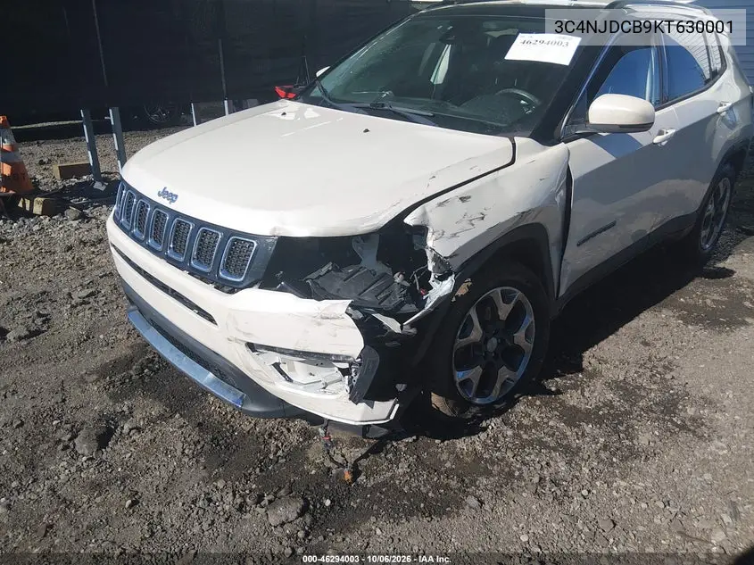2019 JEEP COMPASS VIN 3C4NJDCB9KT630001 — фото 6