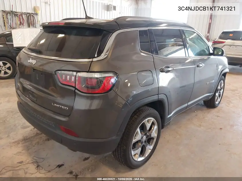 2019 JEEP COMPASS VIN 3C4NJDCB1KT741321 — фото 4