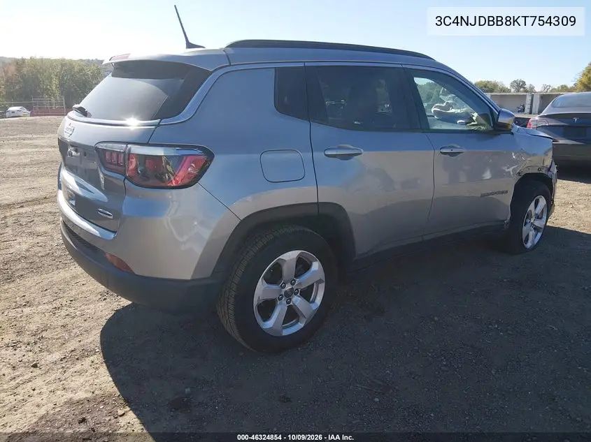 2019 JEEP COMPASS VIN 3C4NJDBB8KT754309 — фото 4