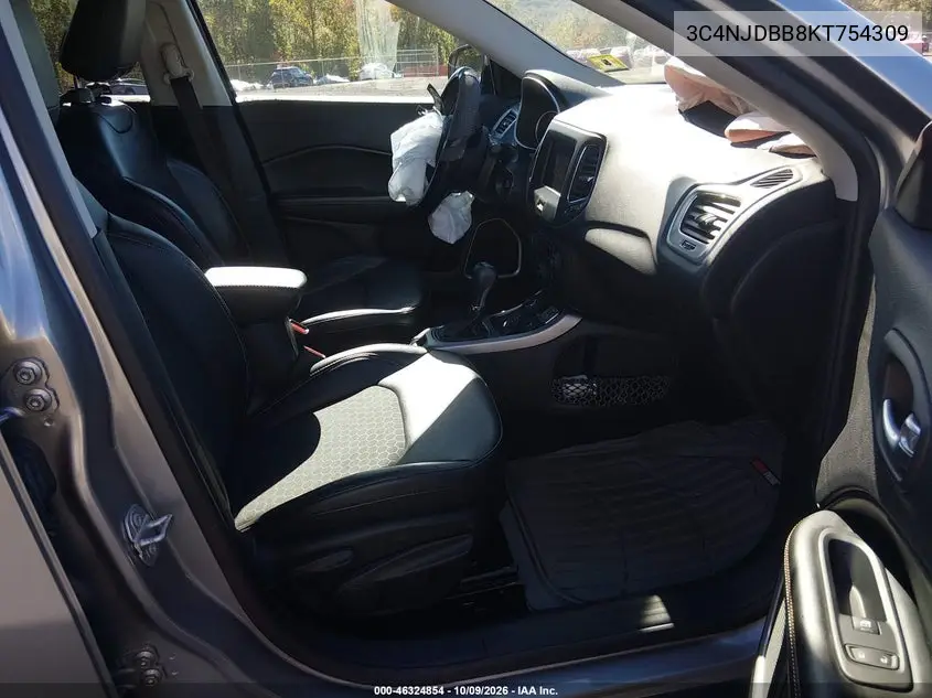 2019 JEEP COMPASS VIN 3C4NJDBB8KT754309 — фото 5