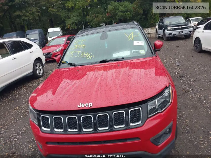 2019 JEEP COMPASS VIN 3C4NJDBB5KT602326 — фото 11