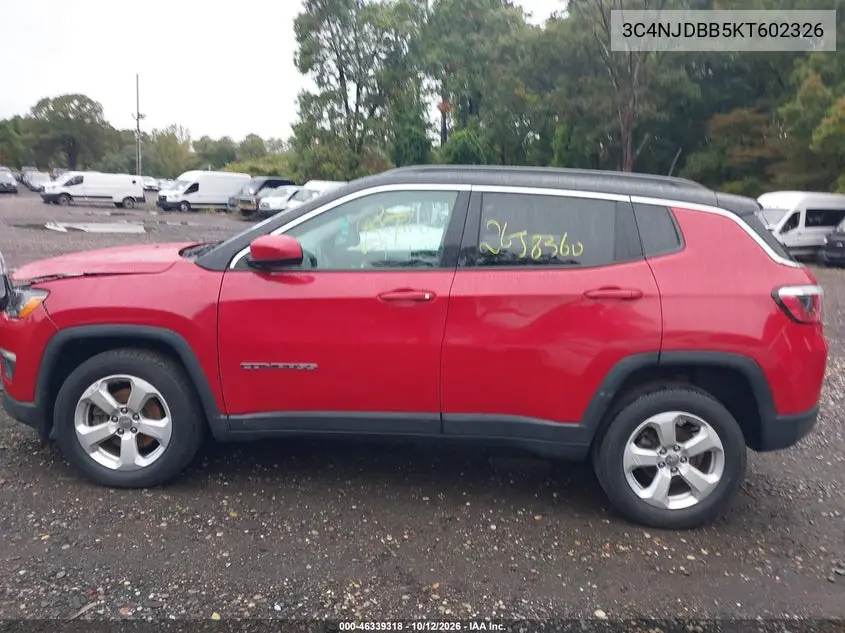 2019 JEEP COMPASS VIN 3C4NJDBB5KT602326 — фото 13