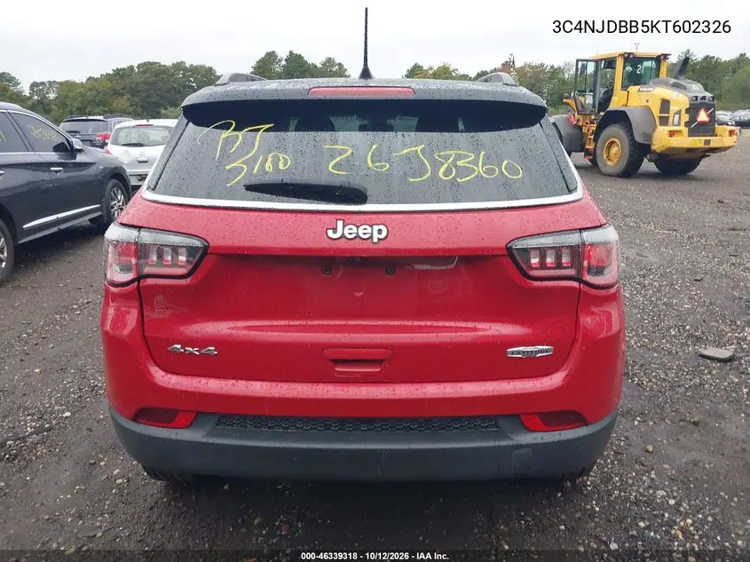 2019 JEEP COMPASS VIN 3C4NJDBB5KT602326 — фото 15