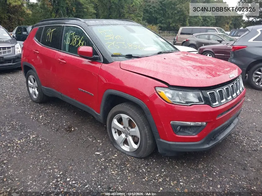 2019 JEEP COMPASS VIN 3C4NJDBB5KT602326 — фото 6