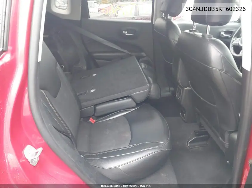 2019 JEEP COMPASS VIN 3C4NJDBB5KT602326 — фото 8