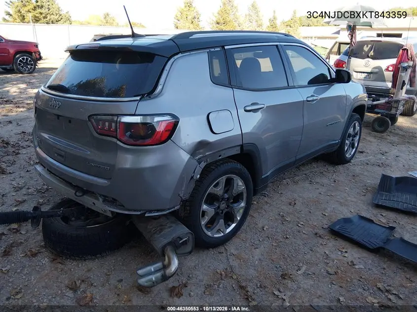 2019 JEEP COMPASS VIN 3C4NJDCBXKT843359 — фото 4