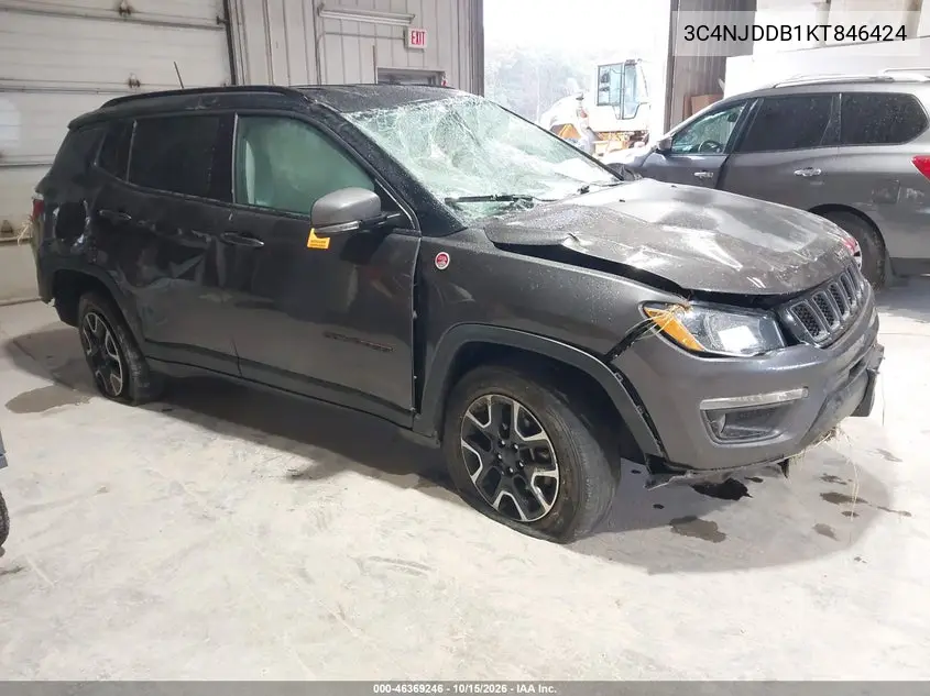 JEEP COMPASS 2019, VIN 3C4NJDDB1KT846424