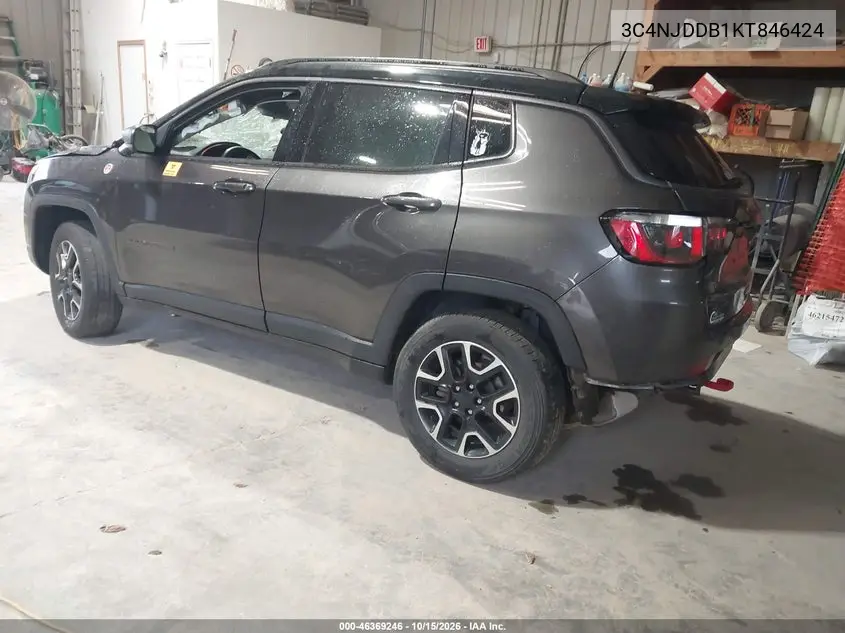 2019 JEEP COMPASS VIN 3C4NJDDB1KT846424 — фото 3