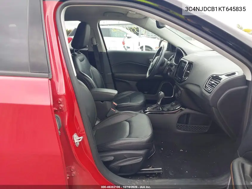 2019 JEEP COMPASS VIN 3C4NJDCB1KT645835 — фото 5