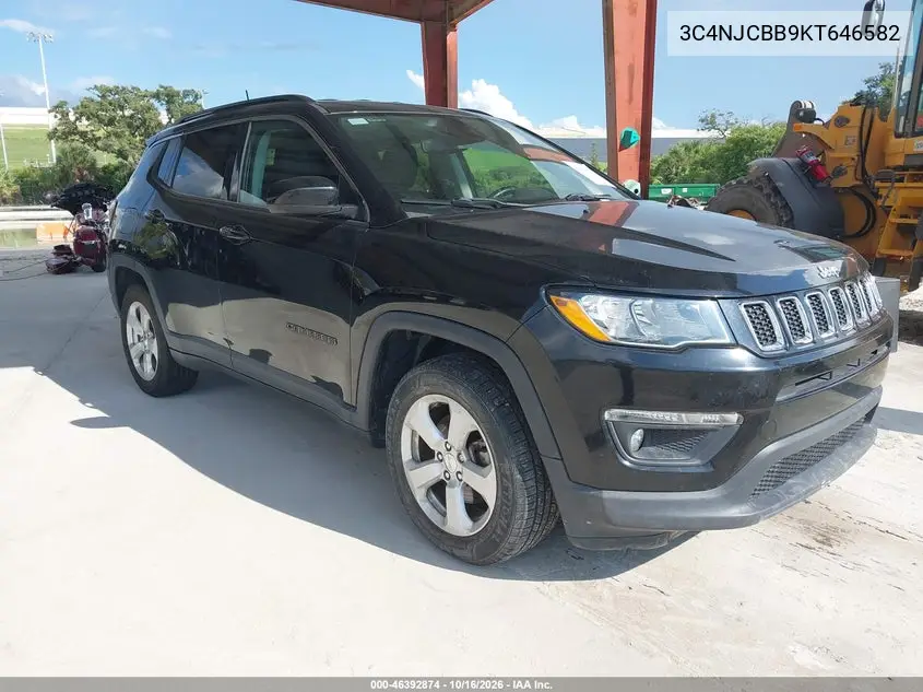 JEEP COMPASS 2019, VIN 3C4NJCBB9KT646582