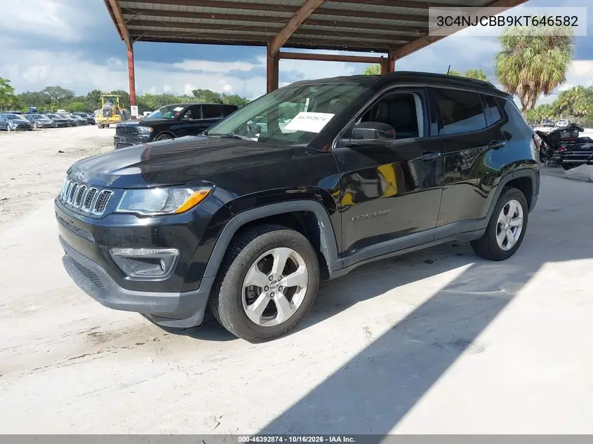 2019 JEEP COMPASS VIN 3C4NJCBB9KT646582 — фото 2