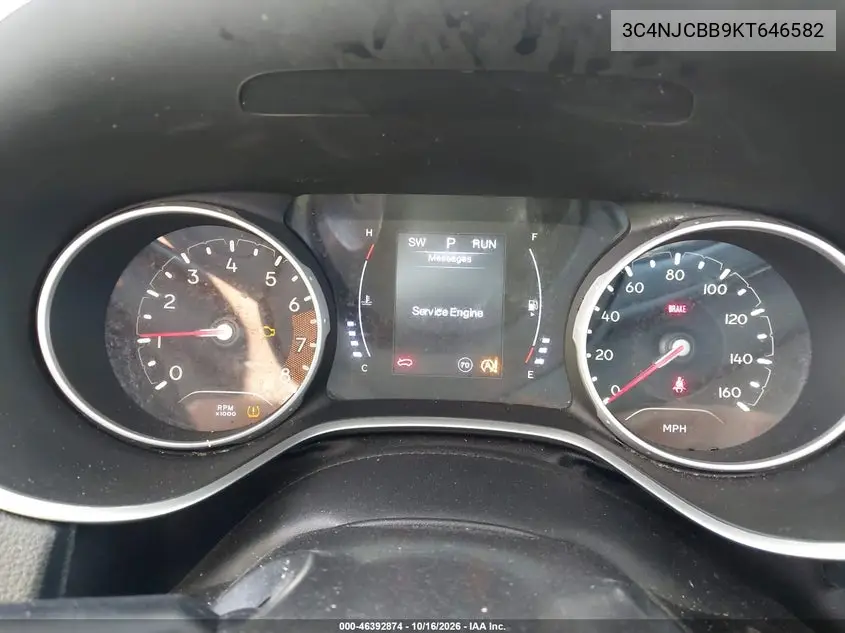 2019 JEEP COMPASS VIN 3C4NJCBB9KT646582 — фото 7
