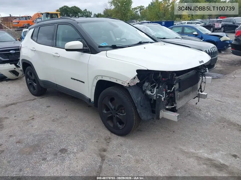 JEEP COMPASS 2020, VIN 3C4NJDBB5LT100739