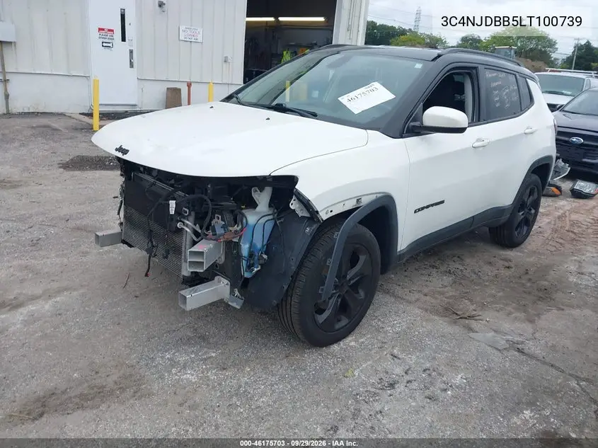2020 JEEP COMPASS VIN 3C4NJDBB5LT100739 — фото 2