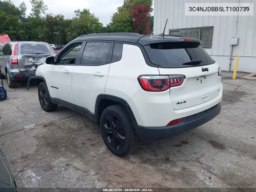 2020 JEEP COMPASS VIN 3C4NJDBB5LT100739 — фото 3