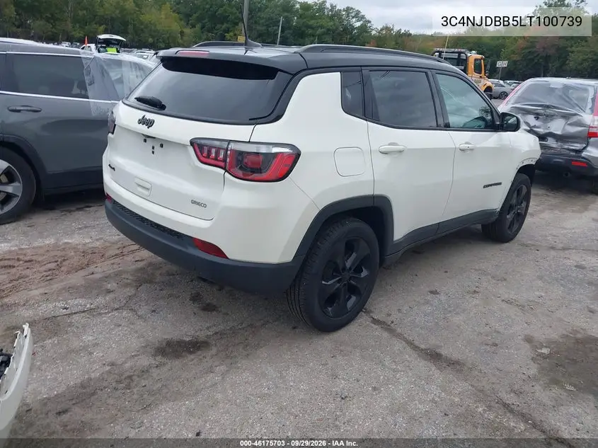2020 JEEP COMPASS VIN 3C4NJDBB5LT100739 — фото 4