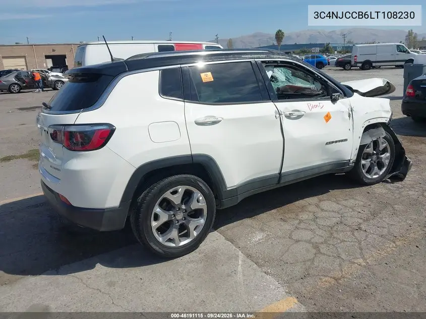 2020 JEEP COMPASS VIN 3C4NJCCB6LT108230 — фото 4